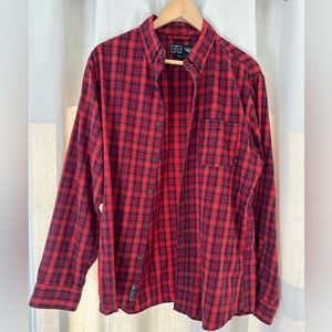 Nike Plaid Button Up
